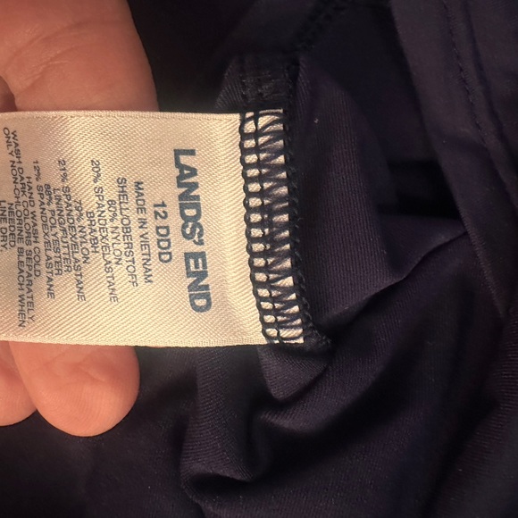 Lands End Tankini and shorts bathing suit set 12 VGUC. - Picture 8 of 8